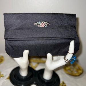 Vintage satin clutch by Zipwell